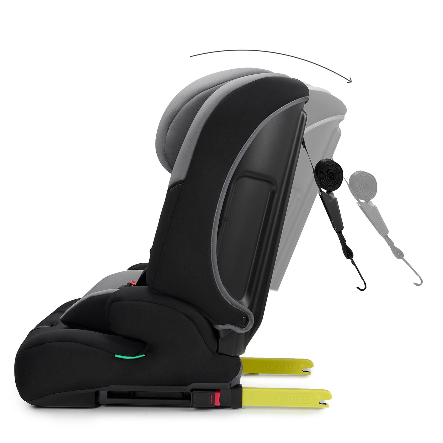 Kinderkraft Safety Fix 3 Pro Kindersitz Grau