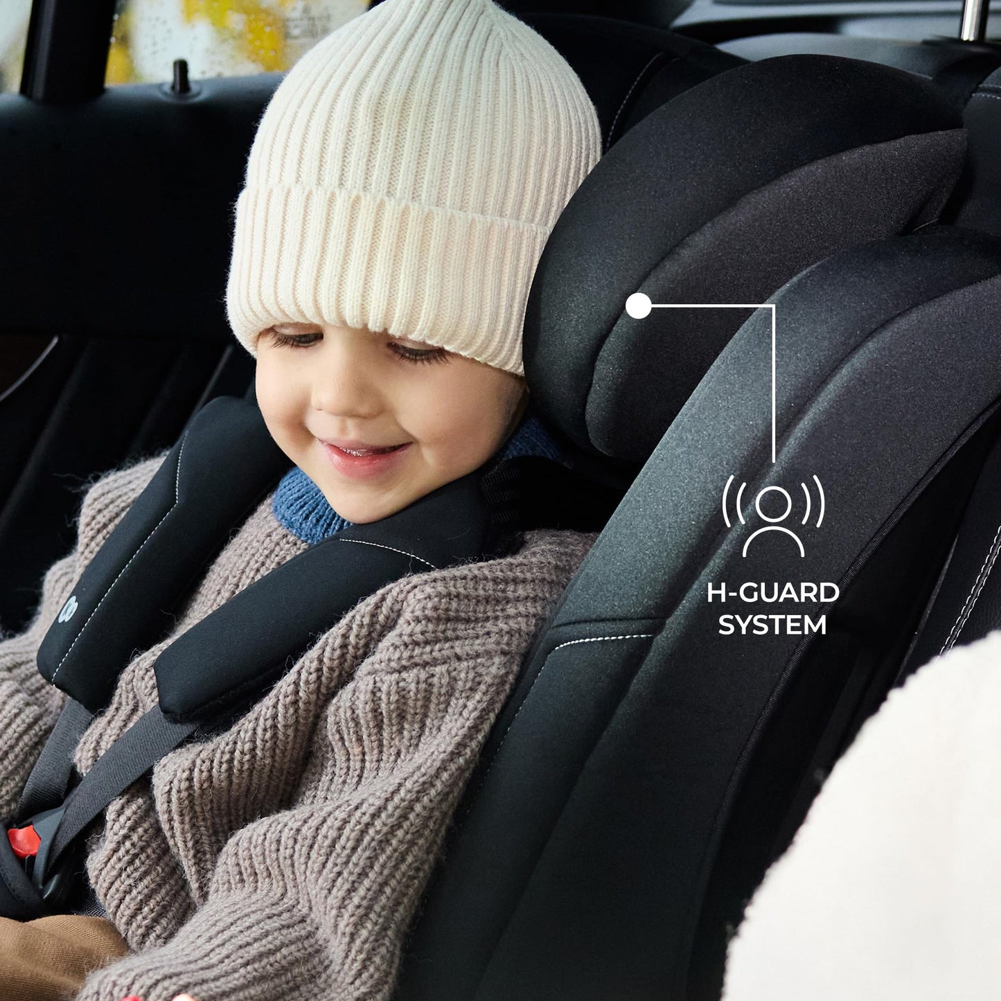 Kinderkraft Safety Fix 3 Pro Kindersitz Grau